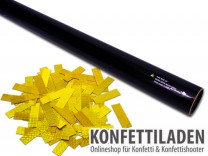 80cm Hand Konfetti Shooter -PRO- Laser Hologramm Konfetti - Gold