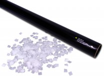 80cm Hand Konfetti Shooter -PRO- Papierschnee - Weiss