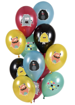 Luftballon Set - Birthday Monster Bash