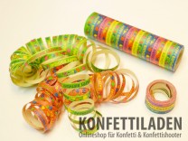 Luftschlangen - Happy Birthday