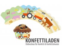 Cupcake Banderolen - Bauernhof Cupcake Banderolen - Bauernhof