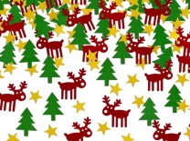 Streukonfetti - Funny Rudolph - Weihnachtsdeko Streukonfetti - Funny Rudolph - Weihnachtsdeko