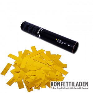 28cm Konfetti Shooter - Metallic Konfetti - Gold