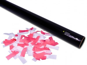80cm Konfetti Shooter - 2-Farb Mix - Verschiedene Farbmixe verfügbar
