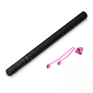 80cm Hand Konfetti Shooter - PRO - Streamer Pink