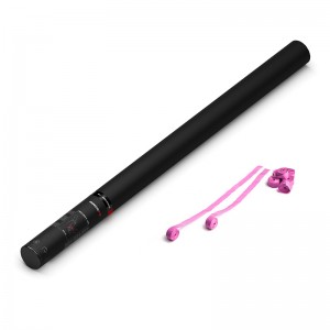 80cm Hand Konfetti Shooter - PRO - Streamer Pink.