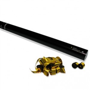80cm Hand Konfetti Shooter -PRO- Streamer Metallic - Gold