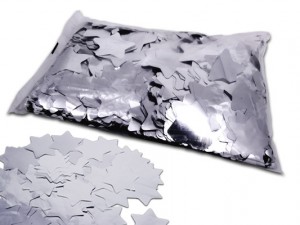 Silber Metallic Sterne