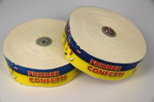 Konfetti Frisbee - Weiss