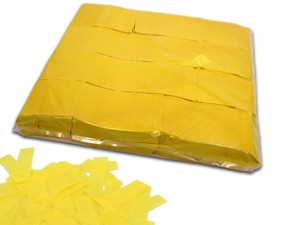 Gelb - Slow falling Paper Konfetti
