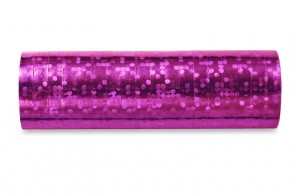 Hologramm Luftschlangen - Pink