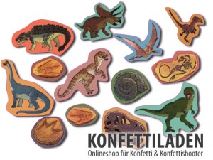 XXL Konfetti - Dinosaurier