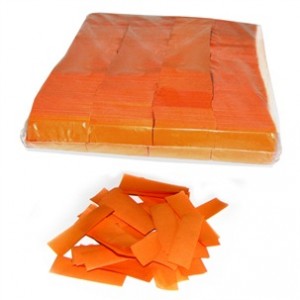 Orange - Slow falling Paper Konfetti