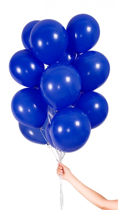 30 Luftballons - Dunkelblau -Set