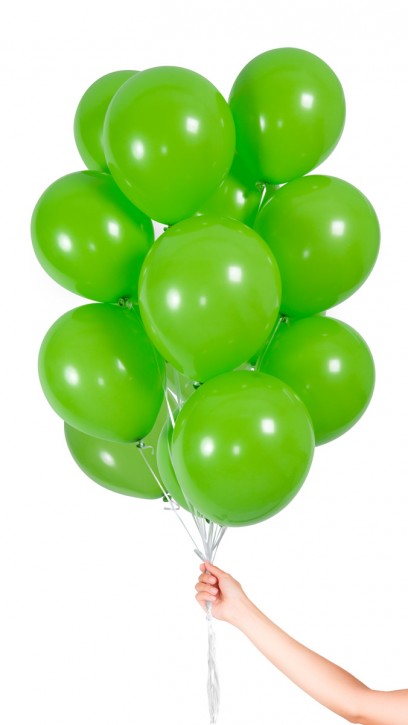 30 Lufballons - Hellgrün - Set