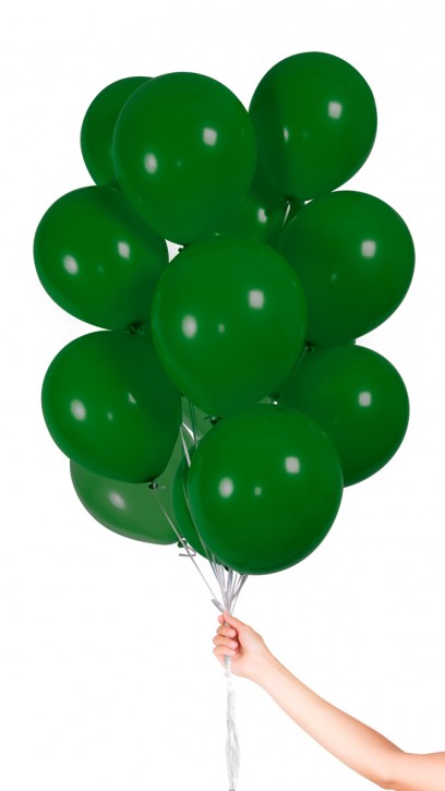 30 Luftballons - Grün - Set