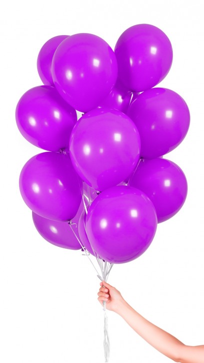 30 Luftballons - Lila - Set