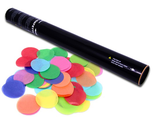 50 cm Konfettishooter - Multicolour Rounds