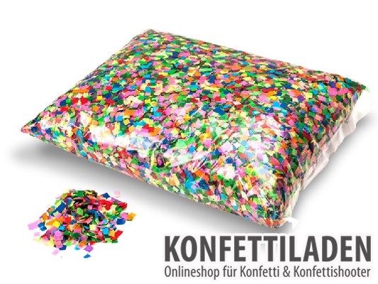 Powderfetti Konfetti - 6x6mm - Multicolor