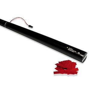 80cm E-Konfetti Shooter - SFP - Konfetti - Rot