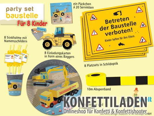 Kreativ Partyste - Baustelle