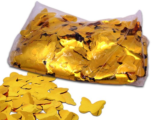 Gold Metallic Butterflies