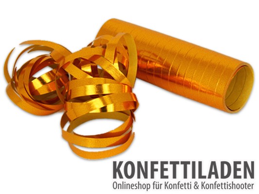 Luftschlangen - Gold Metallic