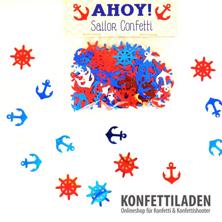 Streukonfetti - Ahoy - Seemann