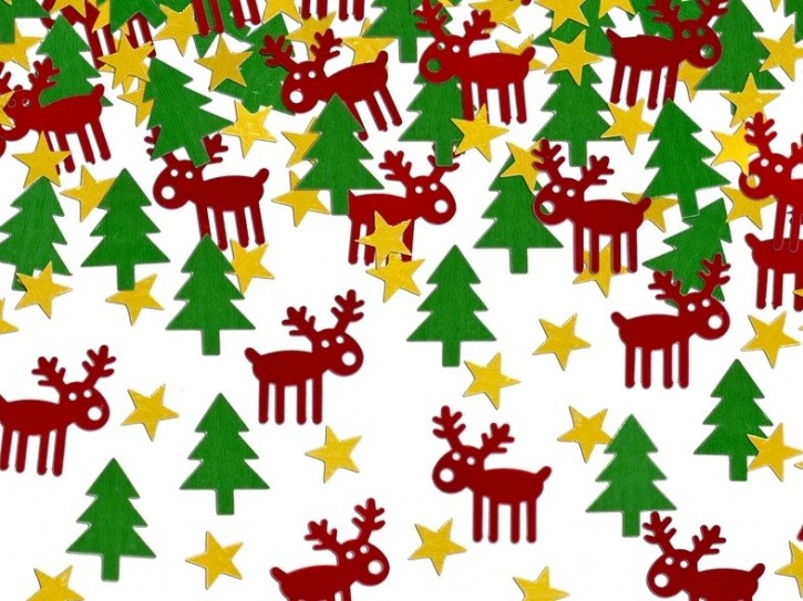 Streukonfetti - Funny Rudolph - Weihnachtsdeko