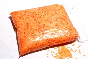 Klassisches Wurfkonfetti - Orange